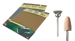 Sand Paper & Dremel Sanding/Grinding/Polishing Bits